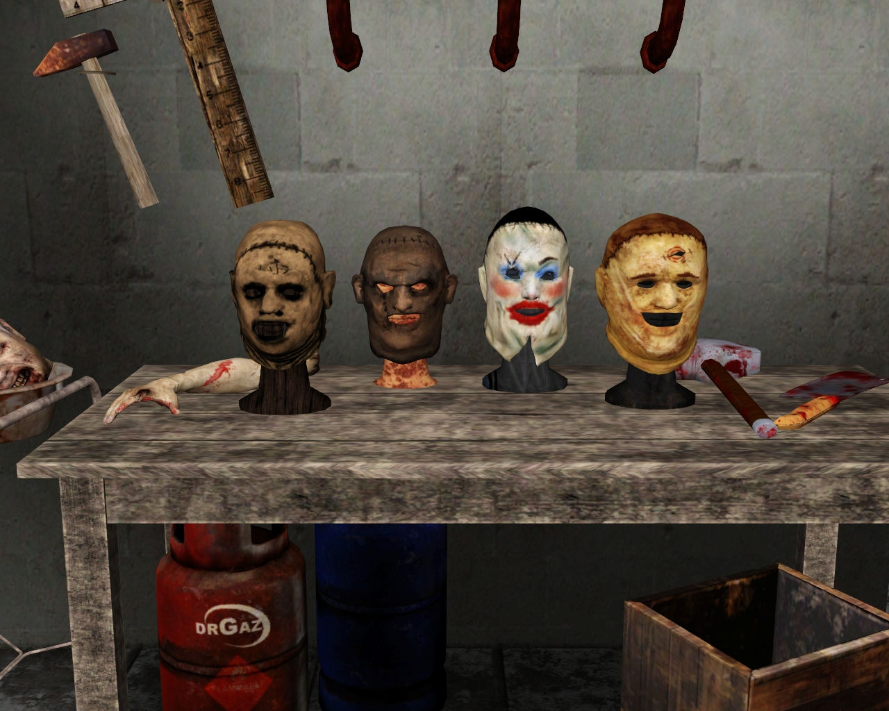 Creepy Decor Objects