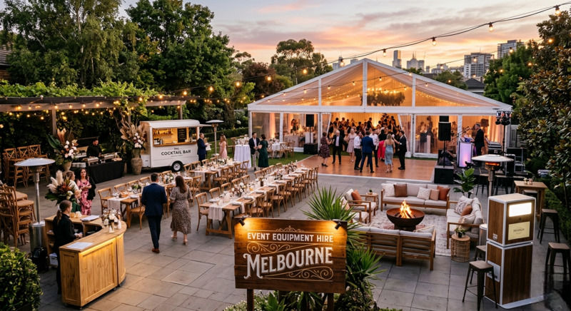 Event Equipment Hire Melbourne