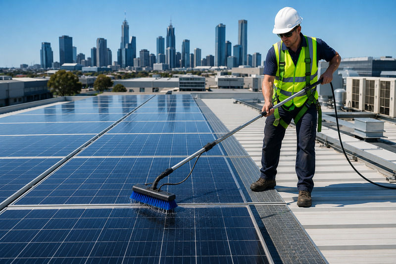 Solar Panel Cleaning Melbourne