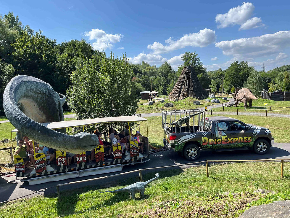DinoExpress zabierze nas w podróż pełną przygód