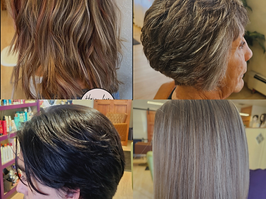 Photos showcasing haircut services provided by our stylists.