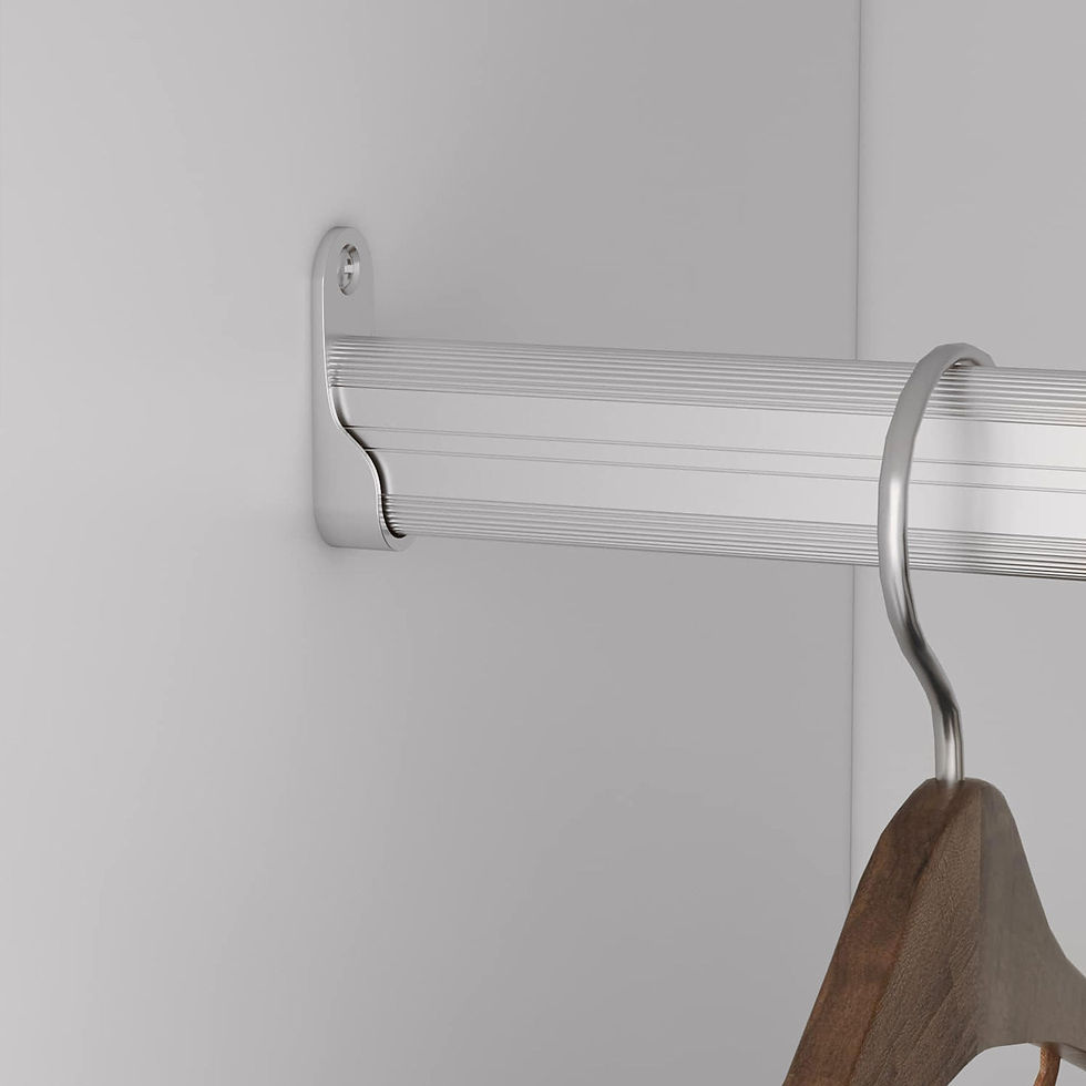 Thumbnail: B2 Bathroom Shelves，Modular Wood Closet System Clothes Organizer, Closet System 