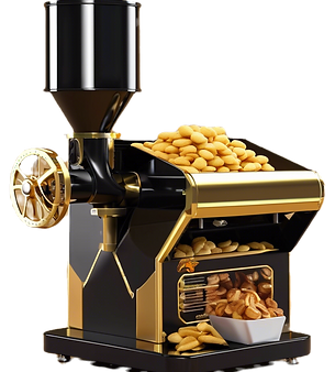 snacks vedding machine with gold and black.png