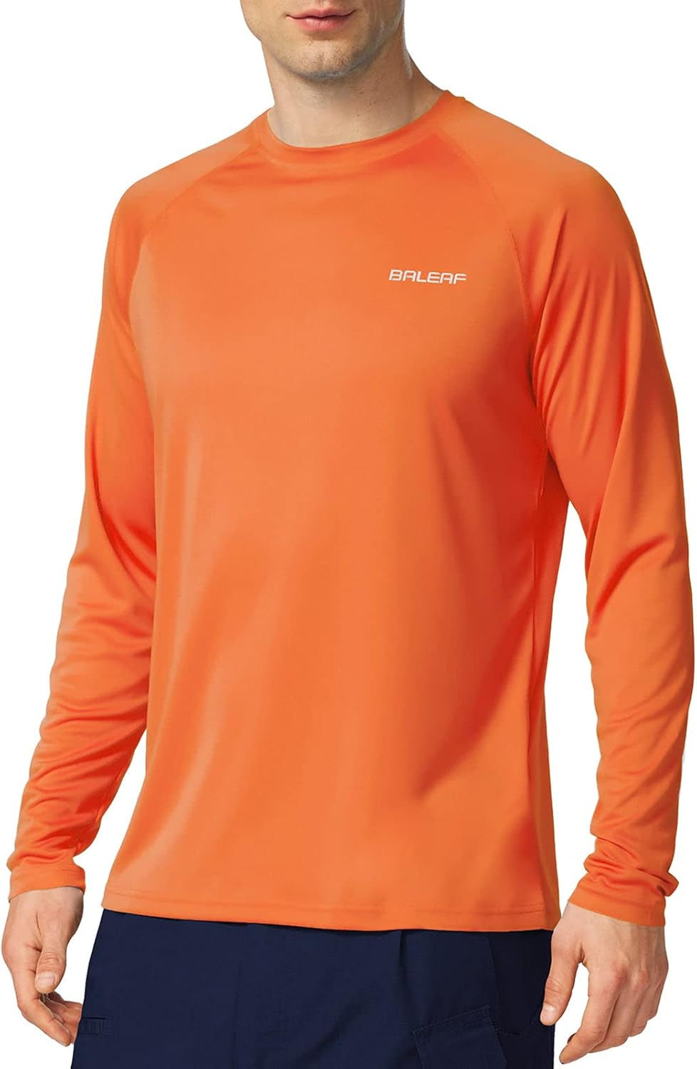 Thumbnail: BALEAF Men's Sun Protection Shirts UV SPF UPF 50+ Long Sleeve Rash Guard Fishin