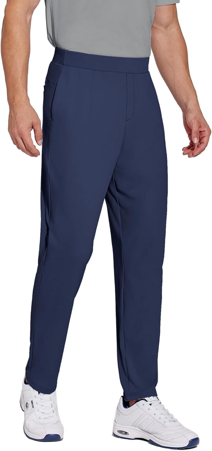 Thumbnail: PINSPARK Golf Pants Mens Golf Joggers Pants for Men Lightweight Quick Dry Elast