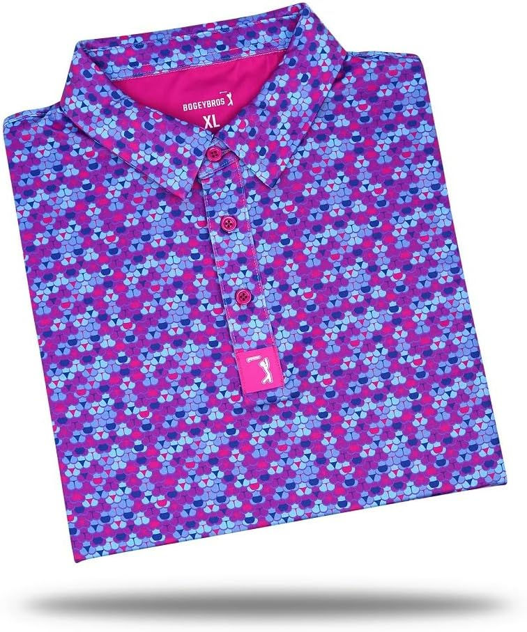 Thumbnail: Bogey Bros - Funny Golf Polo Shirts – 4 Way Stretch Men’s Golf Shirts Short