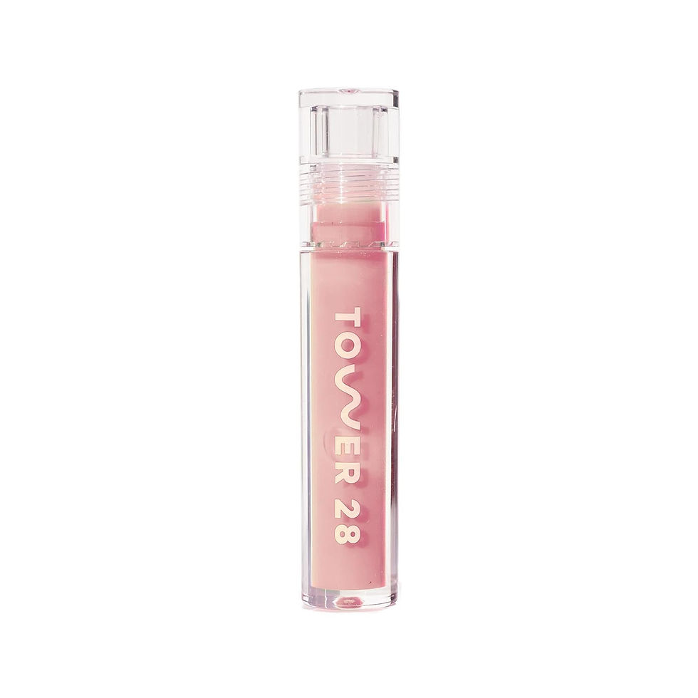 Thumbnail: Tower 28 ShineOn Lip Jelly, CHILL, Non-Sticky Lip Gloss, Clear Vegan Lip Gloss,
