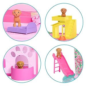 Thumbnail: Barbie DreamHouse, Doll House Playset with 75+ Pieces Including Toy Furniture &