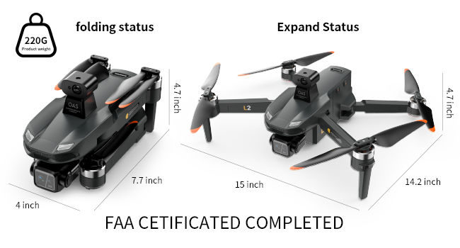 Thumbnail: GPS Drone with Camera 4K for Adults Night Vision, 3 Axis Gimbal EIS for Video, 