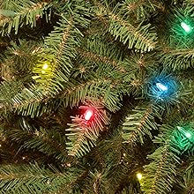 Thumbnail: National Tree Company Pre-Lit Artificial Full Christmas Tree, Green, White Ligh