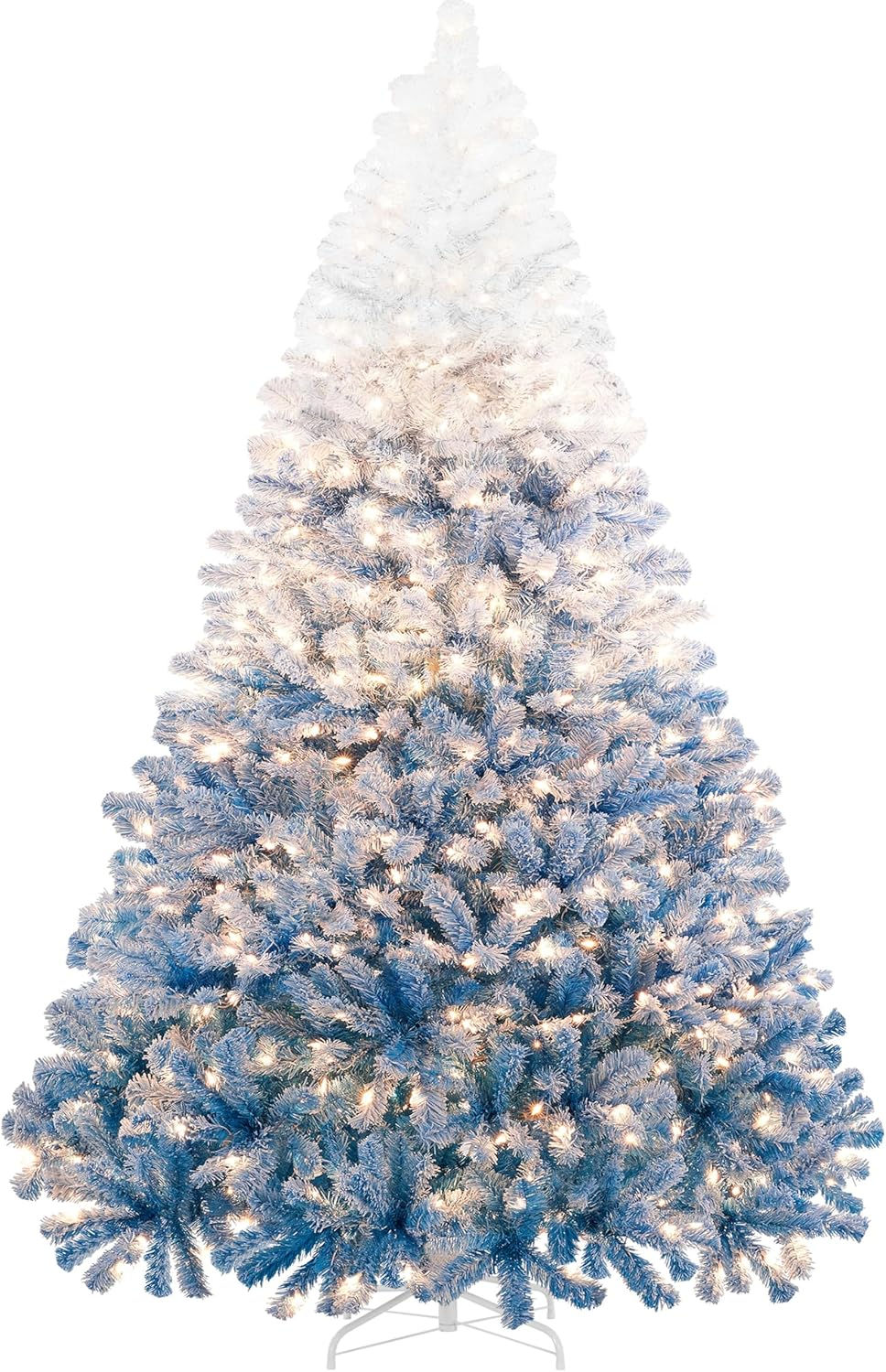 Thumbnail: Yaheetech 6ft Pre-lit Artificial Christmas Tree with Incandescent Warm White Li