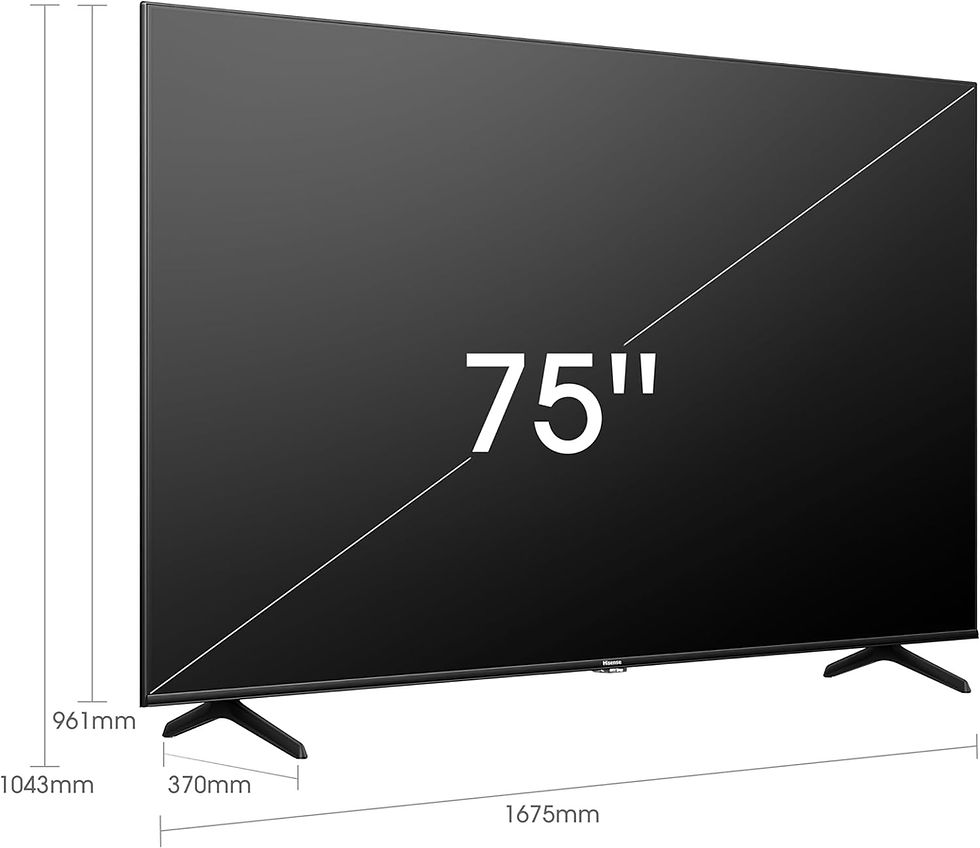 Thumbnail: Hisense 75-Inch Class U6HF Series ULED 4K UHD Smart Fire TV (75U6HF, 2024) - QL