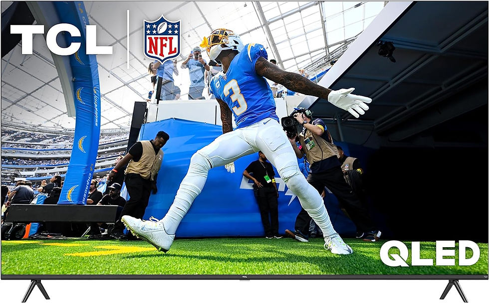 TCL 75-Inch Q6 QLED 4K Smart TV with Fire TV (75Q650F, 2023 Model) Dolby Vision