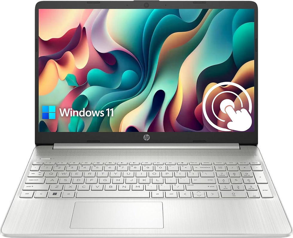 Thumbnail: HP Newest Pavilion 15.6" HD Touchscreen Anti-Glare Laptop, 16GB RAM, 1TB SSD St