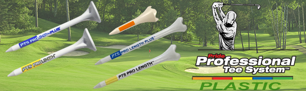 Thumbnail: Pride Professional Tee System Plastic Golf Tees (Pack of 50), 40 Count 2-3/4-In