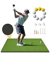 Thumbnail: DWVO 7ft x 7ft Golf Hitting Net Indoor with Steel Frame, Golf Practice Net Outd
