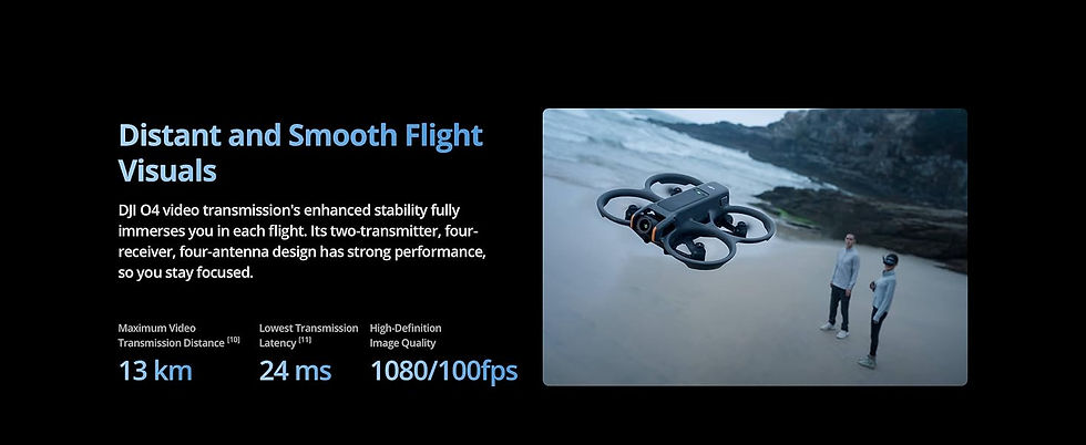 Thumbnail: DJI Avata 2 FPV Drone Fly More Combo (3 Batteries) with Camera 4K Including Gog