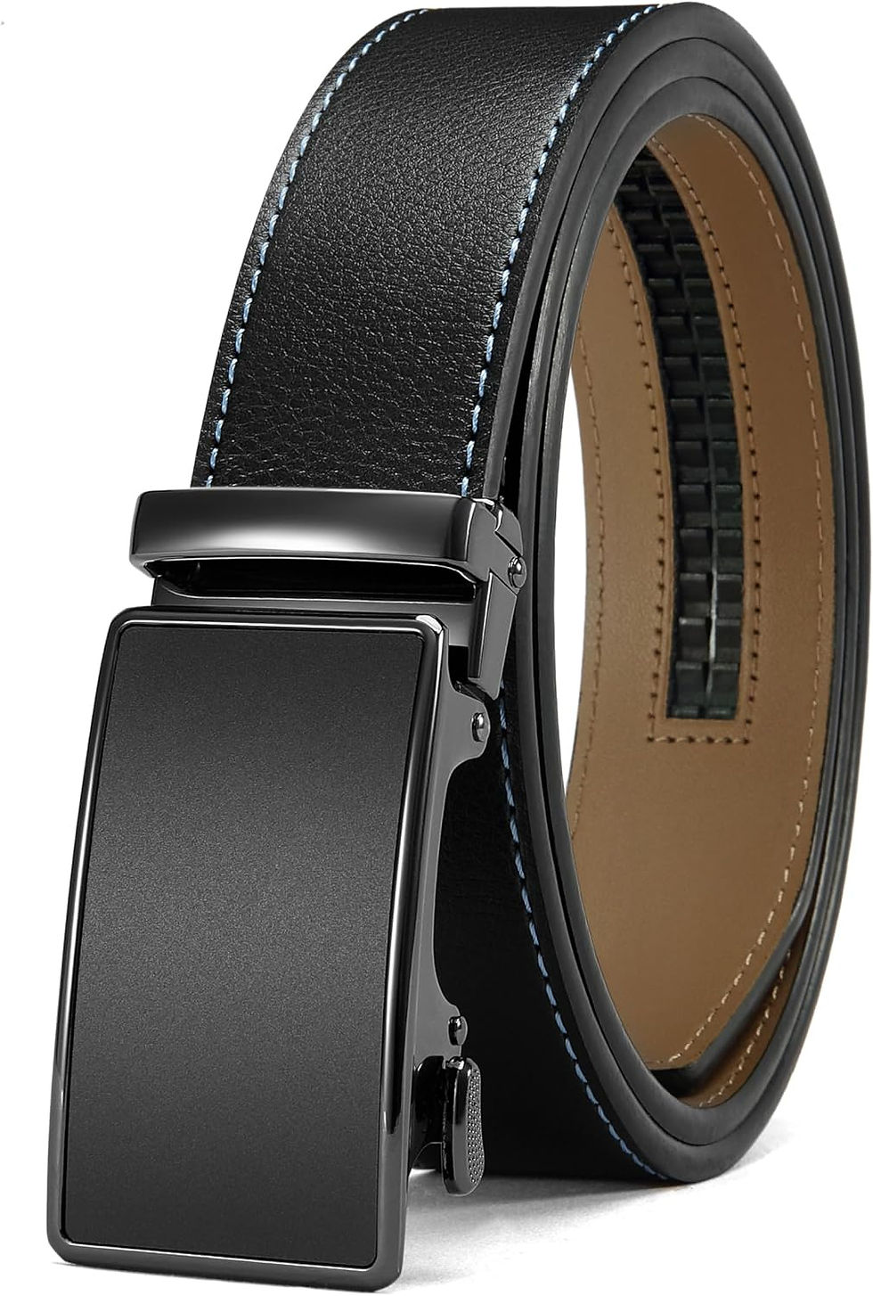 Thumbnail: CHAOREN Leather Ratchet Belt Men - Customizable Fit, Effortless Style (35mm)