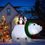 Thumbnail: HYRIXDIRECT 8FT Giant Christmas Inflatable Polar Bear Decorations Outdoor Chris