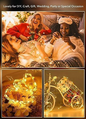 Thumbnail: Brightown 12 Pack LED Fairy Lights Battery Operated String Lights - 7ft 20LED W