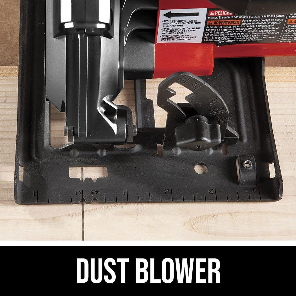 Thumbnail: SKIL 15 Amp 7-1/4 Inch Circular Saw with Single Beam Laser Guide - 5280-01