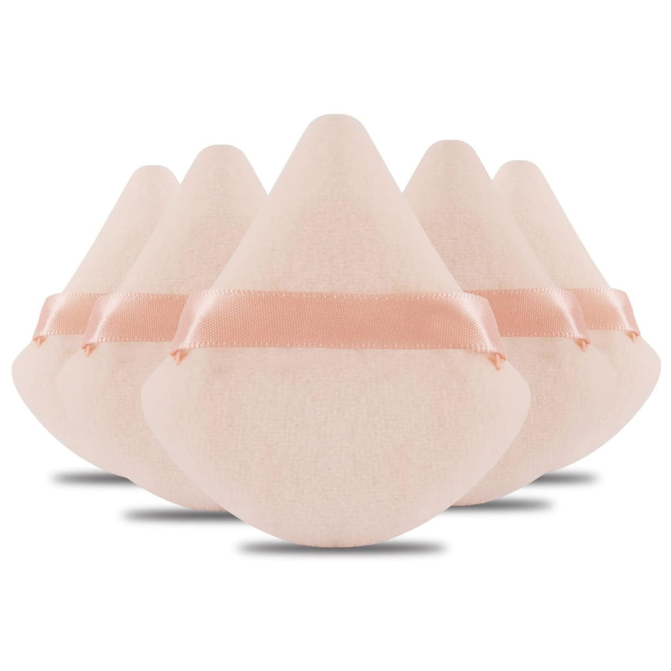 Thumbnail: Powder Puff Daubigny 6 Pieces Powder Puff Face Soft Triangle Makeup Puff for Lo