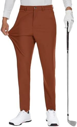 Thumbnail: Men's Golf Pant Stretch - 30"/32" Slim Fit Quick Dry Lightweight ABC Comfort Ca
