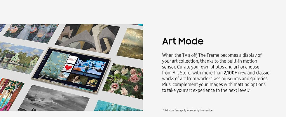 Thumbnail: SAMSUNG 55-Inch Class QLED 4K The Frame LS03B Series, Quantum HDR, Art Mode, An
