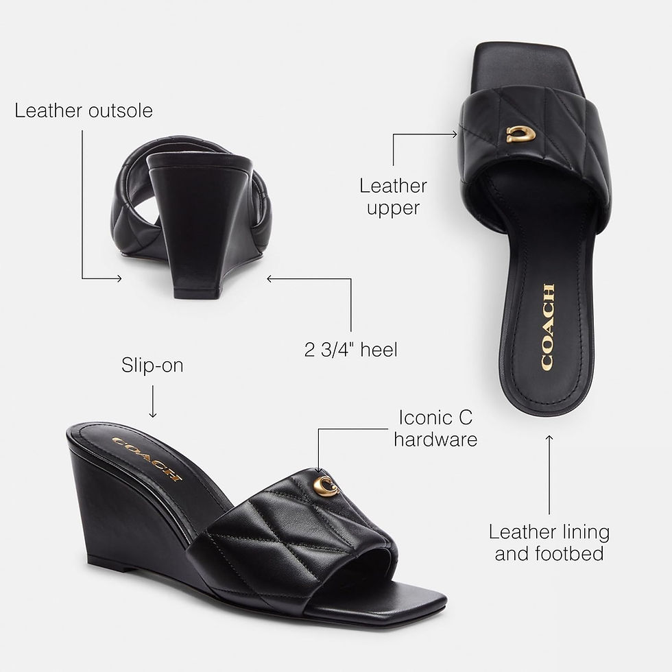 Thumbnail: Coach Womens Emma Wedge