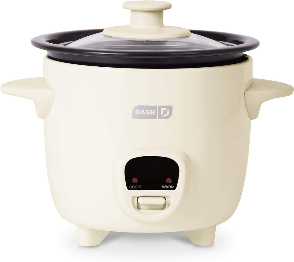 Thumbnail: DASH Mini Rice Cooker Steamer with Removable Nonstick Pot, Keep Warm Function &