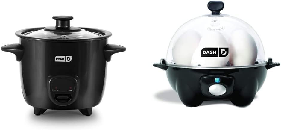 Thumbnail: DASH Mini Rice Cooker Steamer with Removable Nonstick Pot, Keep Warm Function &