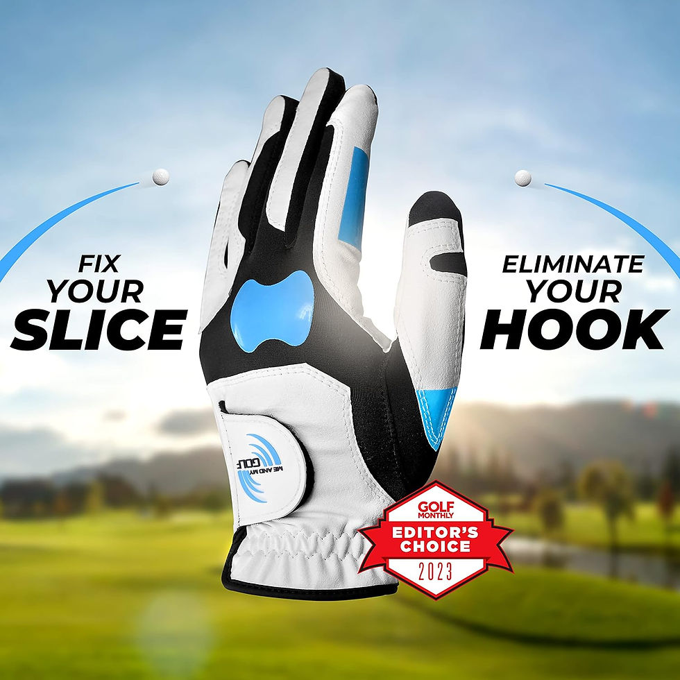 Thumbnail: ME AND MY GOLF True Grip Training Golf Glove - Perfect Grip Every Swing, Includ