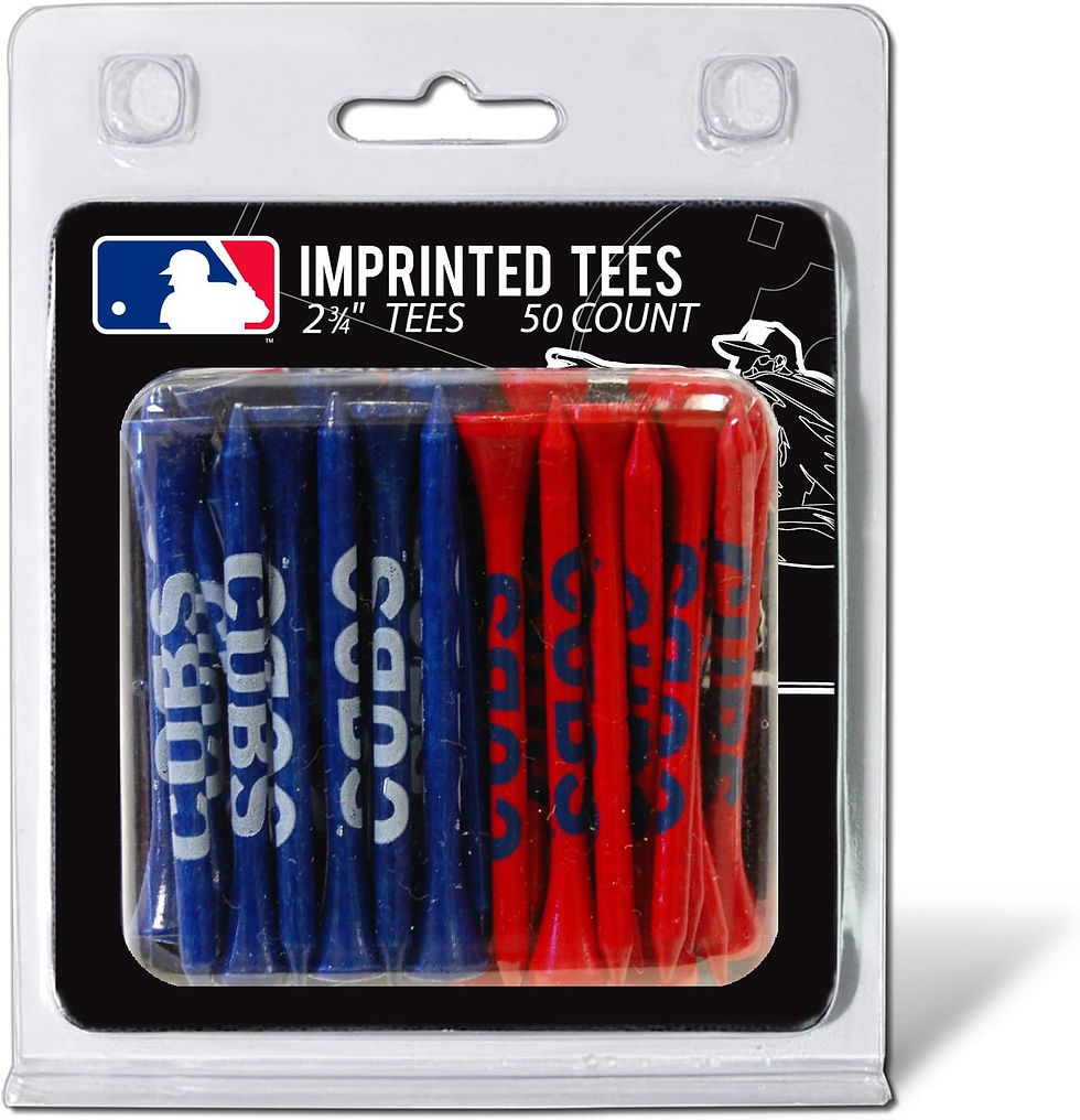 Thumbnail: Team Golf MLB mens Pack of 50 Golf Tees