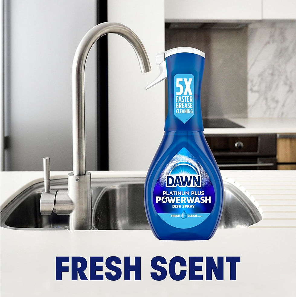 Thumbnail: Dawn Platinum Powerwash Dish Spray, Dish Soap, Fresh Scent Bundle, 1 Spray (16o