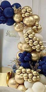 Thumbnail: Sugoiti Christmas Balloons Garland Arch Kit Tree 200PCS Red Green Metallic Gold