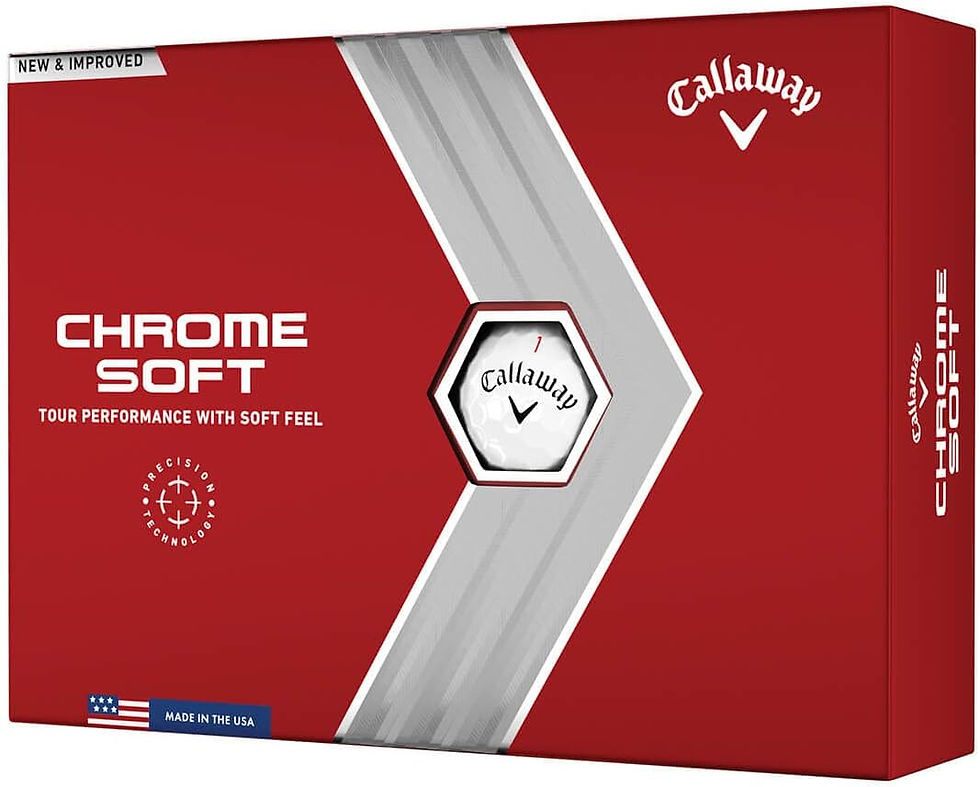 Thumbnail: Callaway Golf Chrome Soft Golf Balls