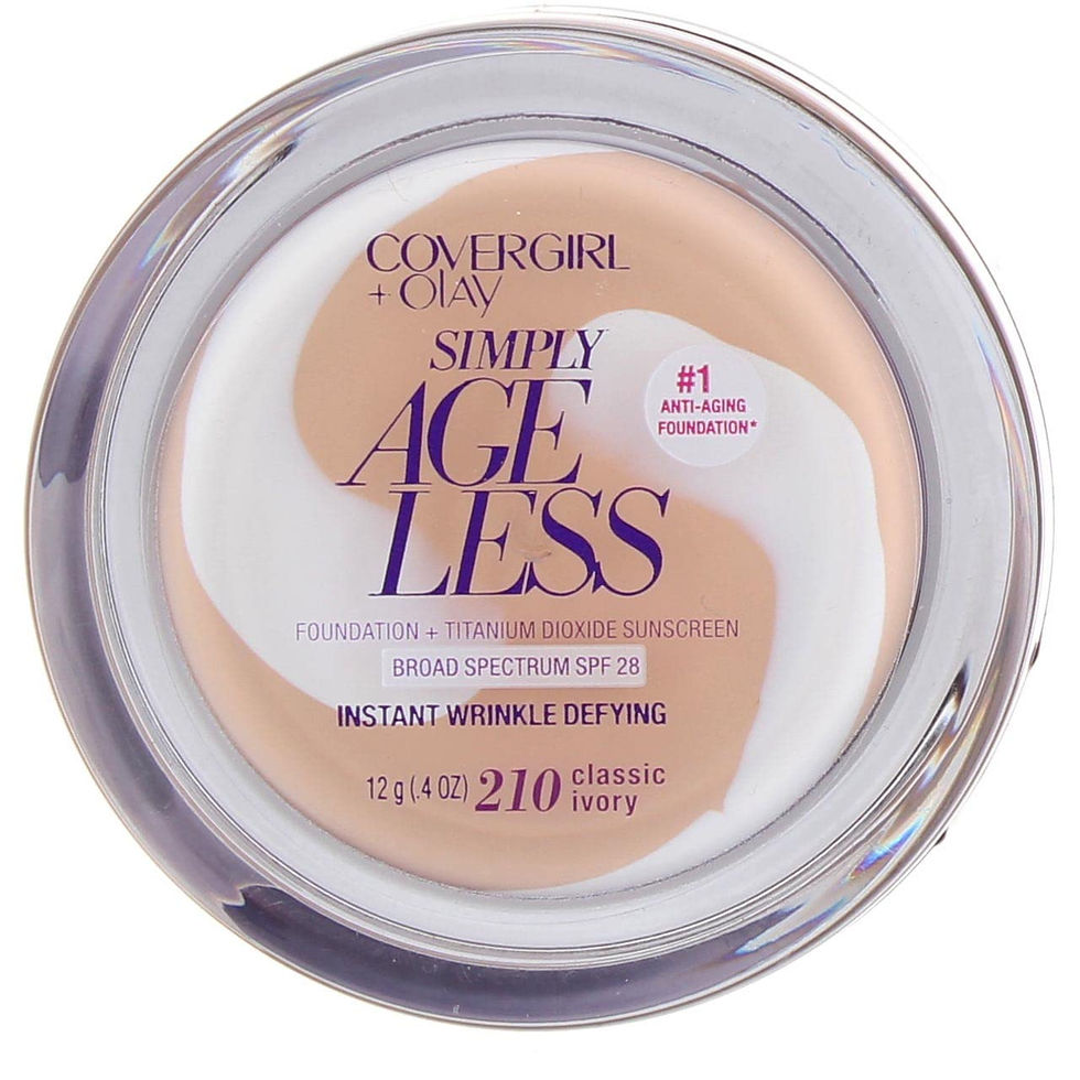 Thumbnail: COVERGIRL+OLAY Simply Ageless Instant Wrinkle-Defying Foundation, 210 Classic I