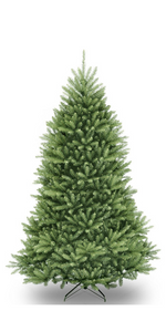 Thumbnail: National Tree Company Pre-Lit Artificial Full Christmas Tree, Green, White Ligh