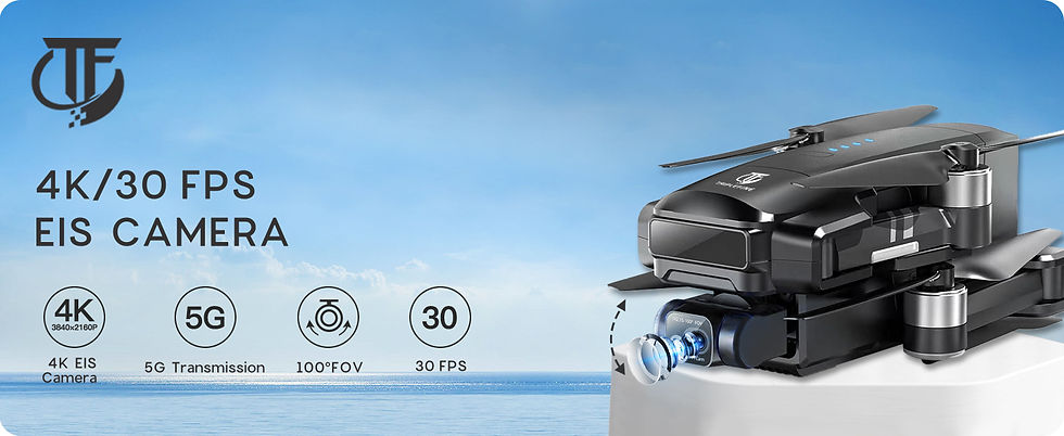 Thumbnail: TF35 PRO 2-Axis Gimbal Drone with Camera for adults 4k, 2 Batteries 80-Min Flig