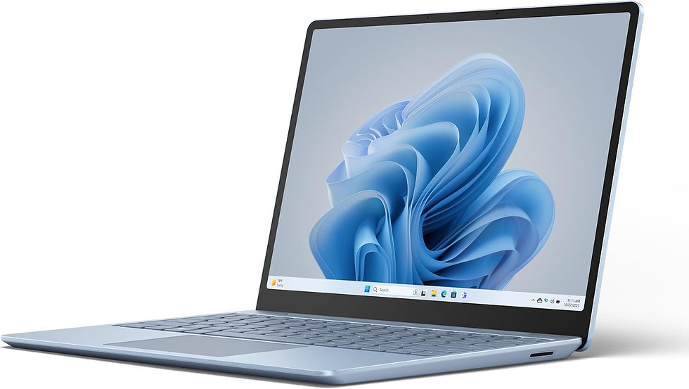 Thumbnail: Microsoft Surface Laptop Go 3 (2023) - 12.4" Touchscreen, Thin & Lightweight, I