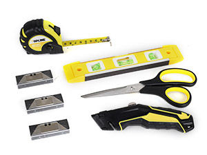 Thumbnail: TOPLINE 390-Piece Hand Tool Kits for Home, 14-Inch Wide Mouth Tool Bag with Too
