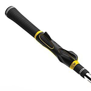 Thumbnail: SKLZ Golf Grip Trainer Attachment for Improving Hand Positioning,Black/yellow