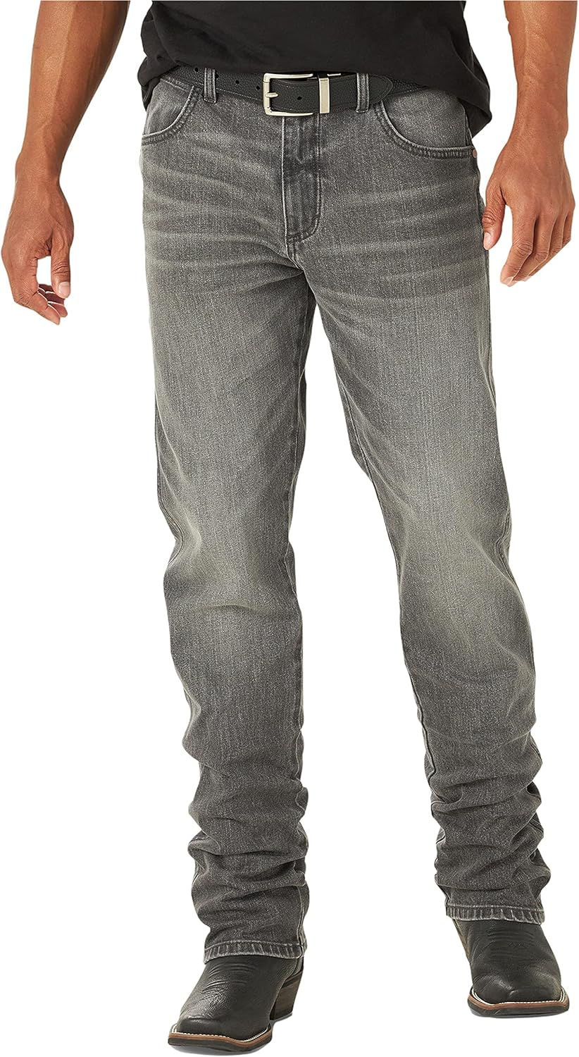 Thumbnail: Wrangler mens Retro Slim Fit Straight Leg Jean