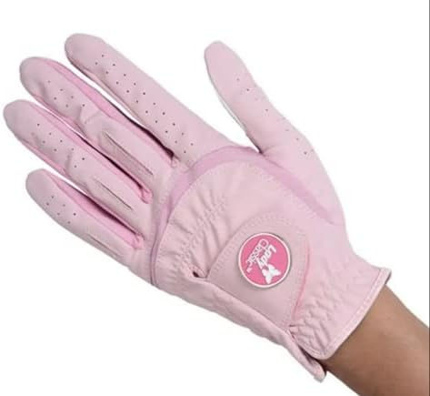 Thumbnail: Women's Soft Flex Golf Gloves with Magnetic Ball Marker with Removable Golf Bal