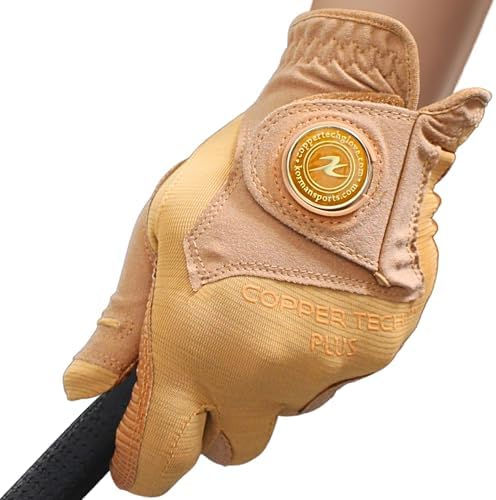 Thumbnail: Copper Tech Women's Golf Gloves - Optimal Wrist Support with Copper Infused Thr