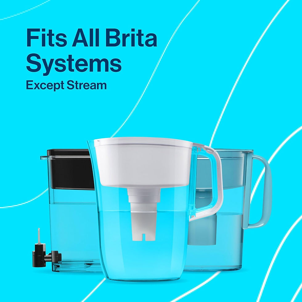 Thumbnail: Brita Metro Water Filter Pitcher with SmartLight Filter Change Indicator, BPA-F