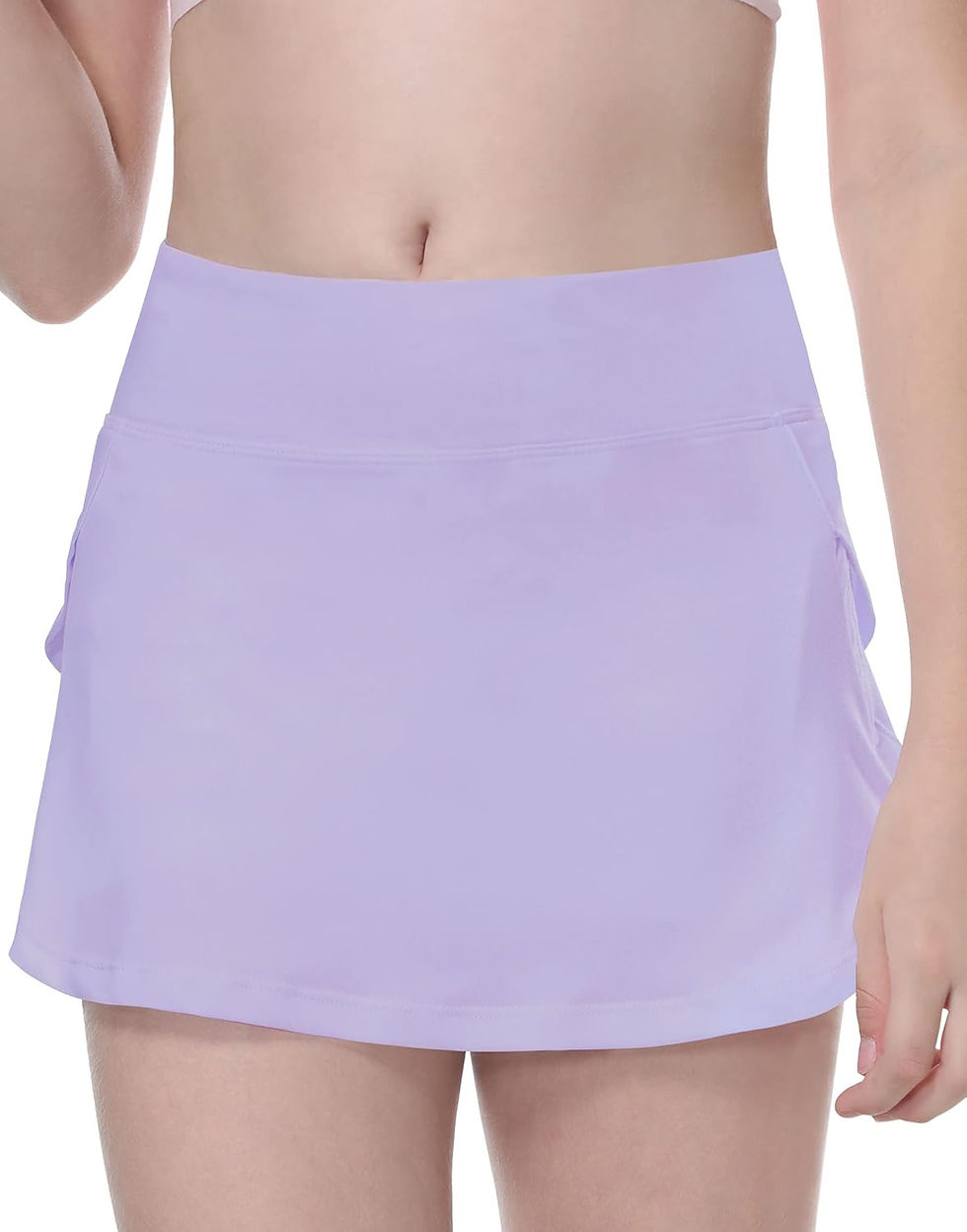 Thumbnail: Girls' Tennis Skirts Skorts - Layered Golf Skort Athletic Sport Lacrosse Youth 
