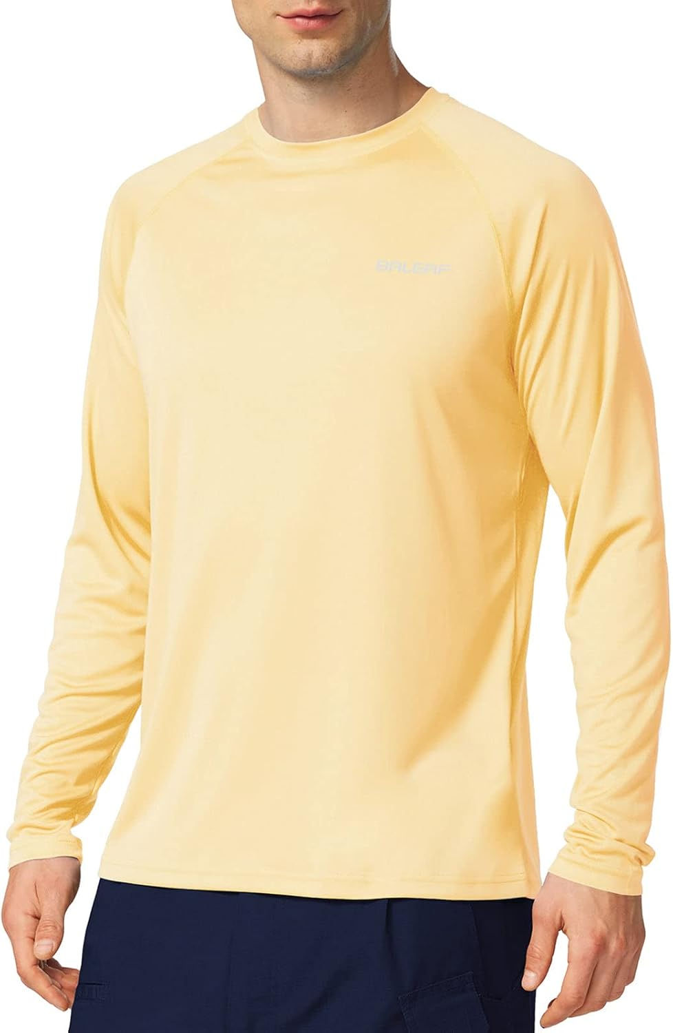 Thumbnail: BALEAF Men's Sun Protection Shirts UV SPF UPF 50+ Long Sleeve Rash Guard Fishin