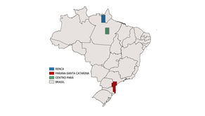 SGB disponibiliza 53 cartas de anomalias em cinco Estados brasileiros