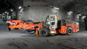 Sandvik conduz operação inédita de perfuração a 120 km de distância e a 1.200 m de profundidade